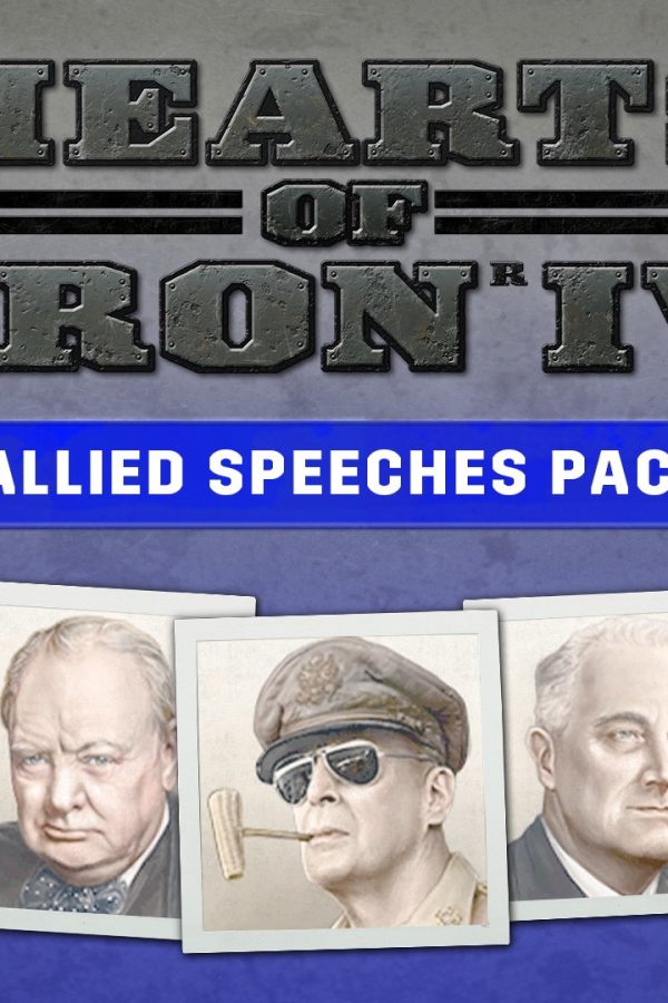 Hearts of Iron IV - Allied Speeches Music Pack DLC EU Steam CD Key
