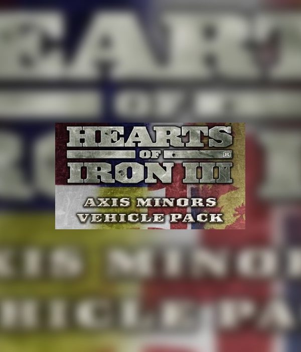 Hearts of Iron III - Axis Minors Vehicle Pack DLC EU Steam CD Key