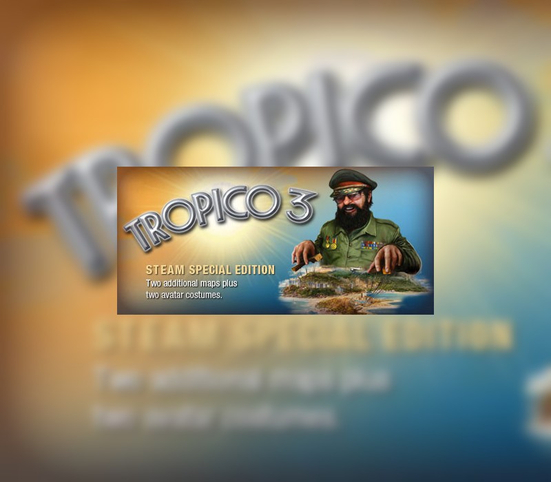 Tropico 3: Steam Special Edition EU PC Steam CD Key