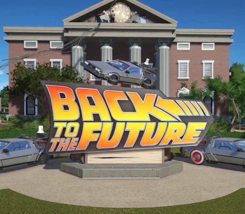 Planet Coaster - Back to the Future Time Machine Construction Kit DLC EU PC Steam Altergift