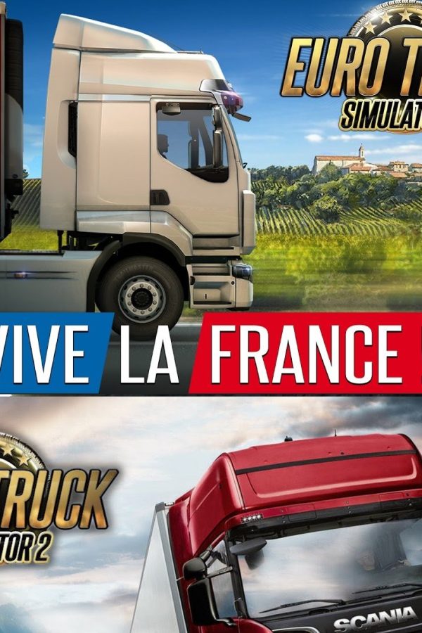 Euro Truck Simulator 2 + Vive la France DLC EU Bundle Steam CD Key