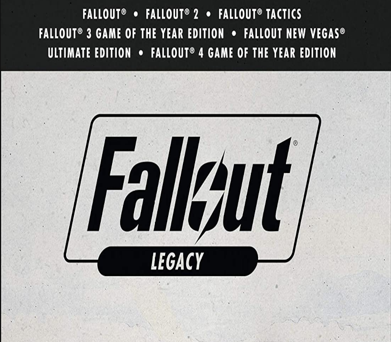 Fallout Legacy Collection EU PC Steam CD Key