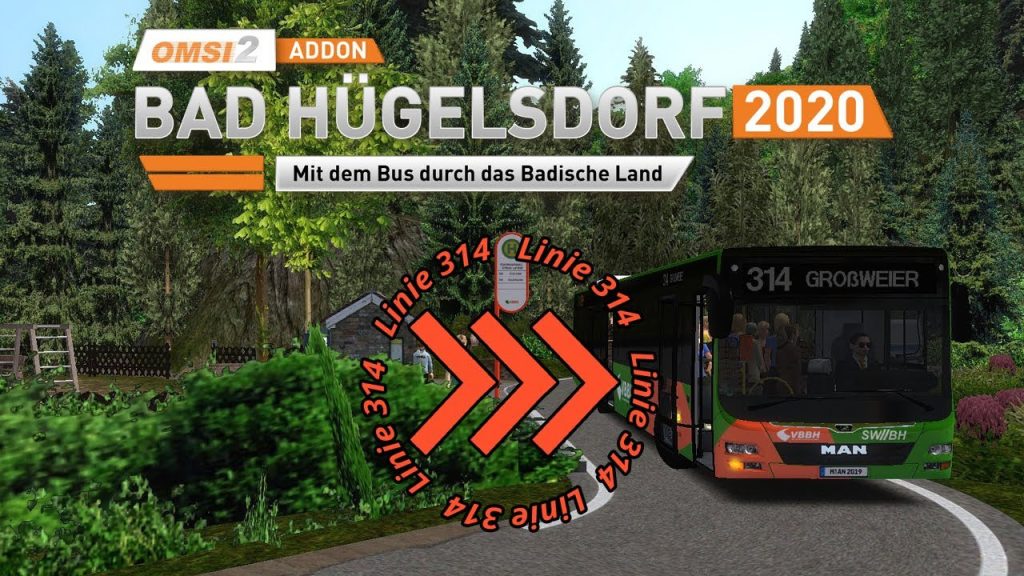 OMSI 2 Add-on Bad Hügelsdorf 2020 DLC EU PC Steam Altergift