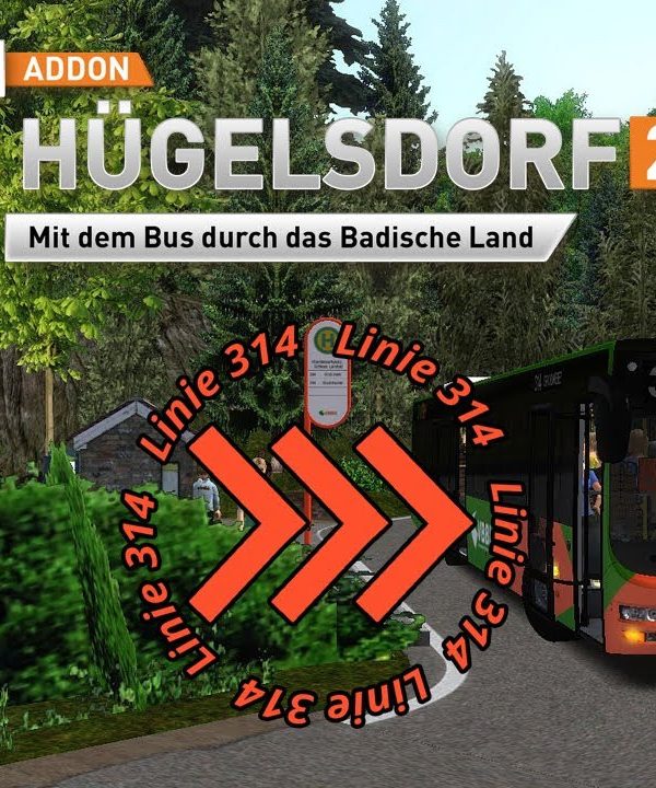 OMSI 2 Add-on Bad Hügelsdorf 2020 DLC EU v2 PC Steam Altergift