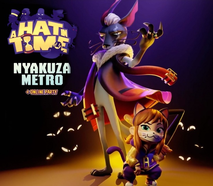A Hat in Time - Nyakuza Metro + Online Party DLC EU PC Steam Altergift