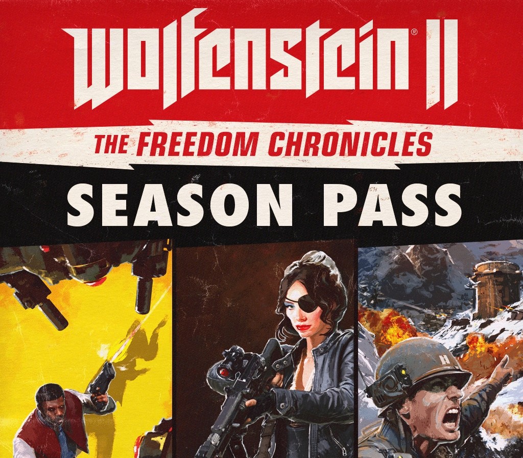 Wolfenstein II: The Freedom Chronicles - Season Pass EU PC Steam CD Key